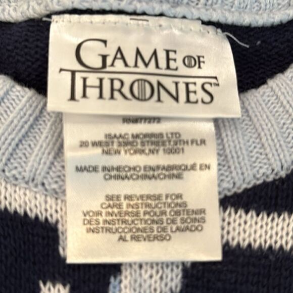 GAME OF THRONES Christmas Ugly Sweater Deck The Wall - Picture 4 of 8